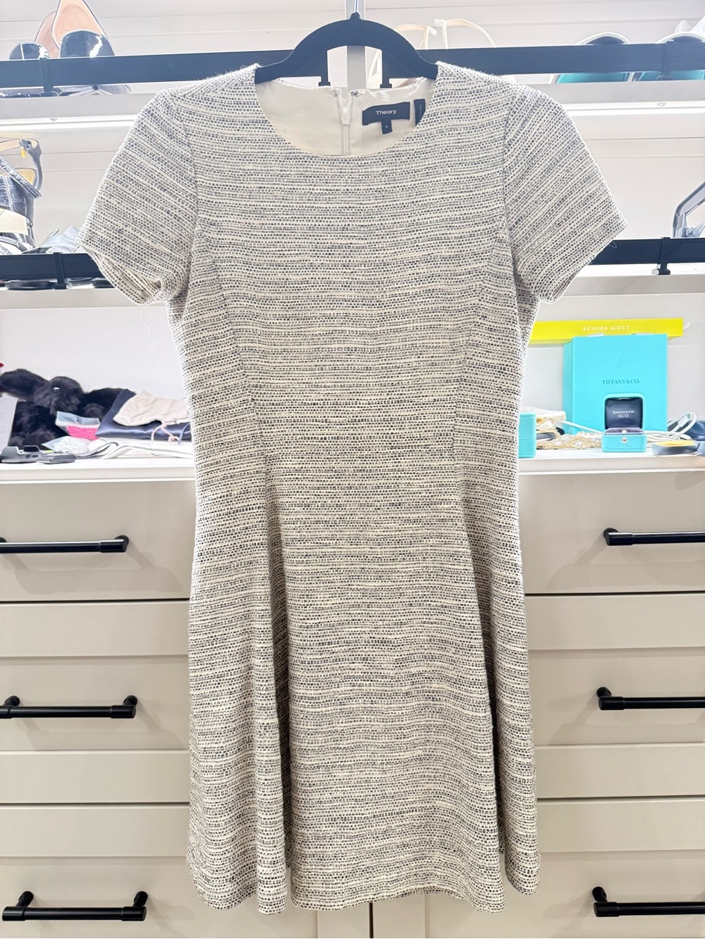 Theory Fit and Flare Dress